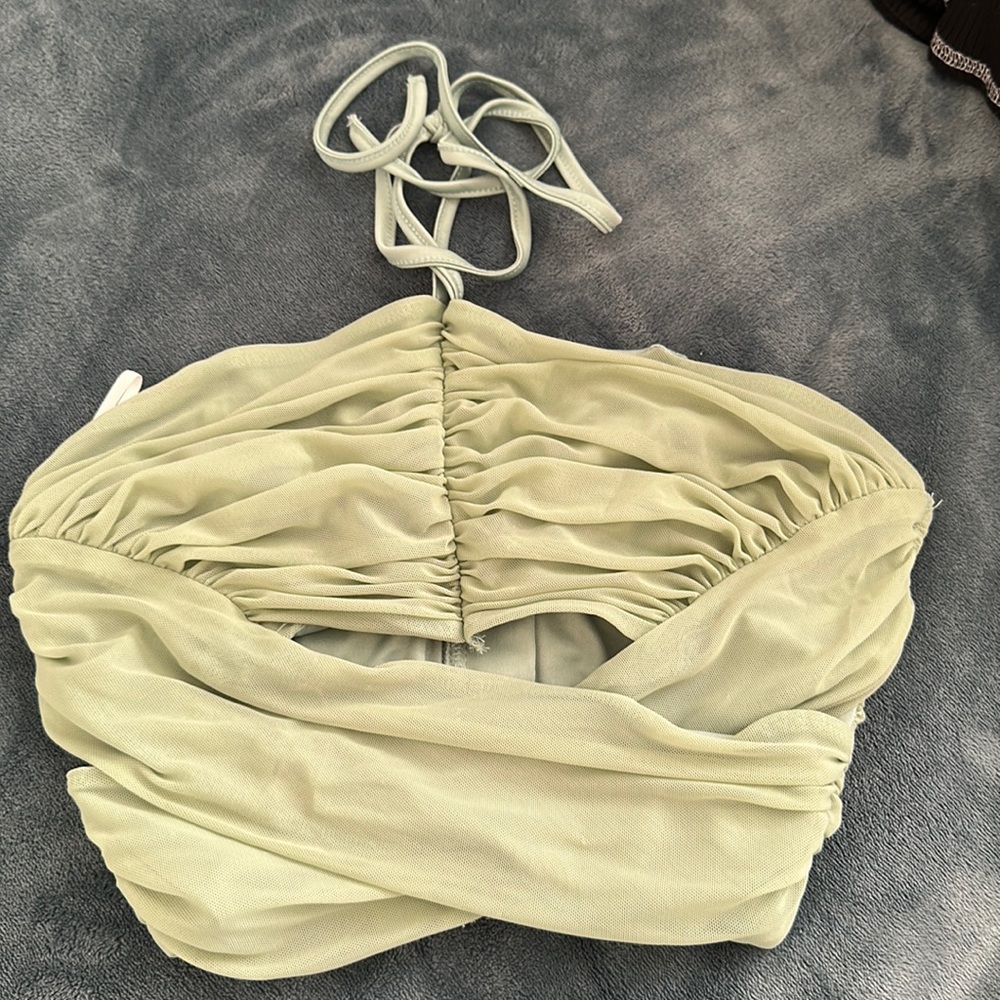 Shein Pastel Green Top, Size Small